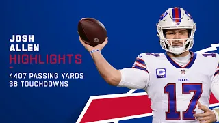 Josh Allen Full Season Highlights | NFL 2021