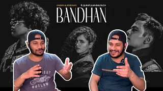 Reaction on Bandhan (Hassan & Roshaan ft. Quratulain Balouch) (Official Music Video) | Delhian 2winz