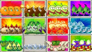 Random 12 Best Plants x3 Power up battlez Zombies Armor. Plants vs Zombies - PvZ2