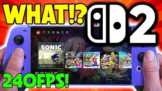 Nintendo Switch 2 May Support 240FPS! Wait What?