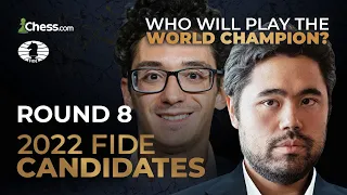 Hikaru v. Fabiano Lived Up To The Hype... | Alireza v. Radjabov | 2022 FIDE Candidates | RD 8/14