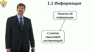 Смирнов С С  Информатика Лекция 1