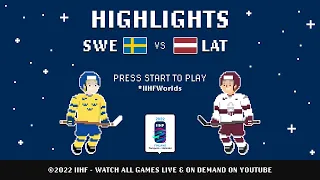 Highlights | Sweden vs. Latvia | 2022 #IIHFWorlds