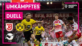 SSV Jahn Regensburg - Borussia Dortmund II, Highlights mit Live-Kommentar | 3. Liga | MAGENTA SPORT