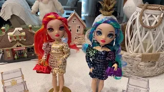 Rainbow High Special Edition Twin (2-Pack) Laurel & Holly De'Vious 💖 ОБОР КУКОЛ 😍 ПОДАРОК  💝