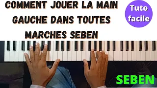 HOW TO PLAY THE LEFT HAND IN ALL SEBEN STEPS?/😎😎😎😎😎😎