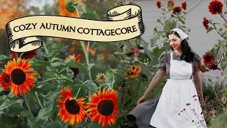 🍂AUTUMN COTTAGECORE VLOG | Fall Foraging + Vintage Decor | Cozy Cottage Slow Living