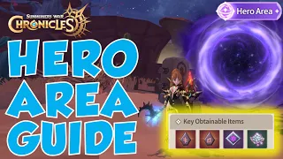 EVERYTHING to know about HERO AREAS [Summoners War: Chronicles]