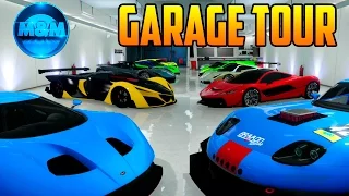 TOUR POR GARAGES DE + $30'000,000 & 40 AUTOS | GTA Online