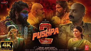 Pushpa 2 - The Rule 🔥(4K ULTRA HD) Full Hindi Dubbed Movie facts | Allu Arjun |Rashmika M | Fahadh F