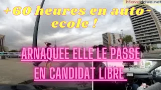 +60 HEURES AVANT DE PASSER LA 1ERE FOIS LE PERMIS DE CONDUIRE , EXAMEN BLANC  BOBIGNY .