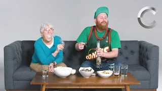 Dude Smokes Weed with his Grandma for the First Time | Strange Buds | Cut