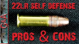 22lr for Self Defense? PROS & CONS