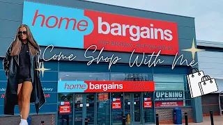 COME SHOP WITH ME TO HOME BARGAIN'S & HOME SENSE!! Tasha Glaysher