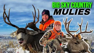 HUNTING BIG MULIES IN MONTANA! (It was 32 degrees below ZERO!)