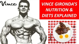 ALL OF VINCE GIRONDA'S DIETS EXPLAINED! HOW TO APPLY HIS DIETS TO ACHIEVE YOUR ULTIMATE PHYSIQUE!