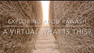 4K Virtual POV walk and exploring the Staircase and surrounding area at Abou Rawash, Cairo, Egypt