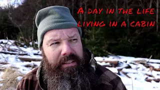 A day in the life at an Alaskan off grid cabin (SE 3 EP 1 2018)
