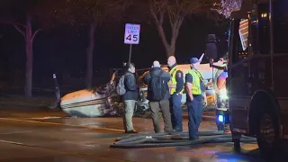 Single-engine plane crashes in Carrollton while approaching Addison Airport, two people injured