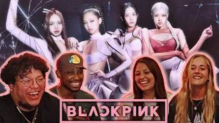 AMERICANS REACT TO BLACKPINK - ‘Pink Venom’ M/V