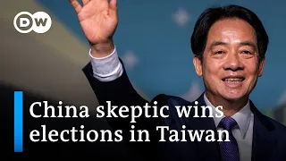 Taiwan: Ruling party candidate Lai Ching-te wins presidential election | DW News
