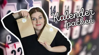 Selbstgepackter Adventskalender für meine Freundin Anna ♥️🎁