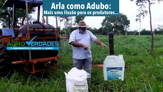 Arla como Adubo: Mais uma ilusão para os produtores...