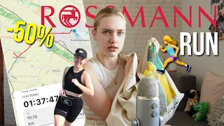 CO KUPIŁAM NA -50% W ROSSMANNIE? 🛍️🏃‍♀️ ROSSMANN RUN HAUL