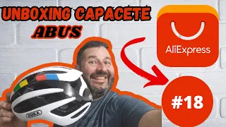 UNBOXING CAPACETE ABUS ALIEXPRESS