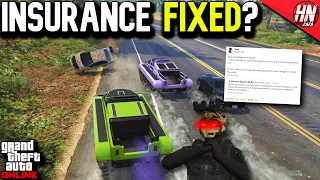 Insurance Bug Fixed? | GTA Online