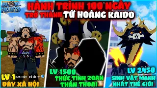 HÙNG AKIRA TÓM TẮT 100 NGÀY TỨ HOÀNG KAIDO BÁCH THÚ THỨC TỈNH TRÁI RỒNG ZOAN THẦN THOẠI ĐẠT LV 2450