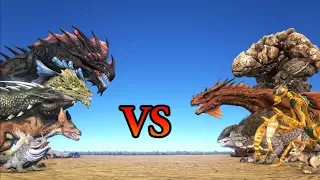 ABERRATION vs SCORCHED EARTH Creatures || ARK: Survival Evolved