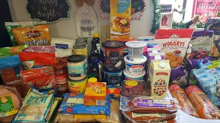 HUGE ALDI ONCE A MONTH GROCERY HAUL*DECEMBER 2020* WITH PRICES