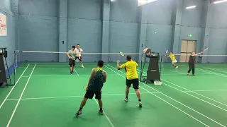 2 April 2024 SA Veteran Social Badminton Game