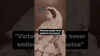 Did Victorian people smile in their photos?📸😁|| history of photography || vintage style #shorts