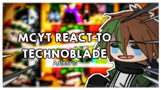 MCYT REACT TO TECHNOBLADE || DSMP || DREAM TEAM