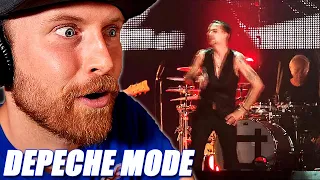 DEPECHE MODE IS IN THEIR ELEMENT HERE! | "Never Let Me Down" REACTION