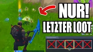 GEWINNEN... aber du darfst nur loot vom letzten kill benutzen (Fortnite Battle Royale Challenge)