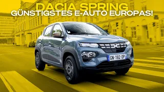 Dacia Spring für unter 16.000 € | Was kann das günstigste E-Auto Europas? | Motorvision