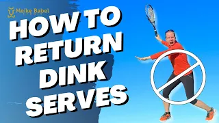 Overhitting on Weak, Dinky Tennis Serves - Simple Steps to Beat Weak Servers in Singles