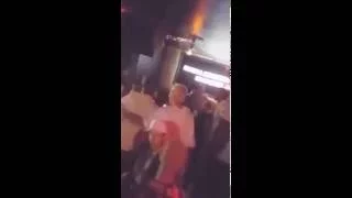 [7] Another fan taken video of Justin Bieber at a night club in Calgary, AB last night (06/13/16)