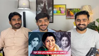 Top 200 Lata Mangeshkar Songs | Random Ranking | SangeetVerse | PAKISTANI REACTION