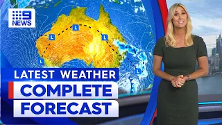 Australia Weather Update: Rain expected for parts of Queensland amidst heatwave | 9 News Australia