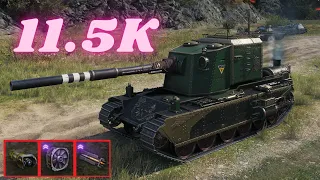 FV4005 Stage II,  11.5K Damage 8 Kills  World of Tanks ( Shitbarn,БАБАХА )