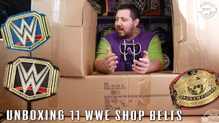 WWE Shop 11 Replica Belt Unboxing
