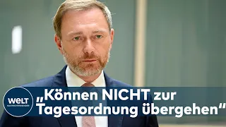 "ERSCHÜTTERNDE AUSSICHT": Lindner fordert Regierungserklärung von Kanzlerin Merkel | WELT Dokument