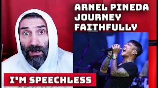 Arnel Pineda Journey - Faithfully live - reaction *amazing