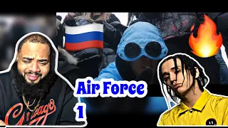 LIL KRYSTALLL - Air Force 1 | AMERICAN REACTS | RUSSIAN DRILL 🇷🇺