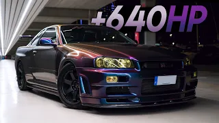 Cleanest Skyline R34 GTR Midnight Purple | SRC