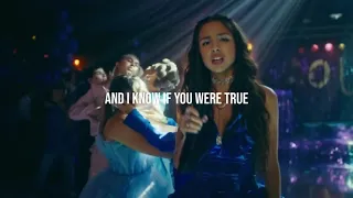 Olivia Rodrigo – traitor (live from SOUR prom + Lyrics)